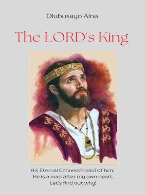 cover image of The LORD's King